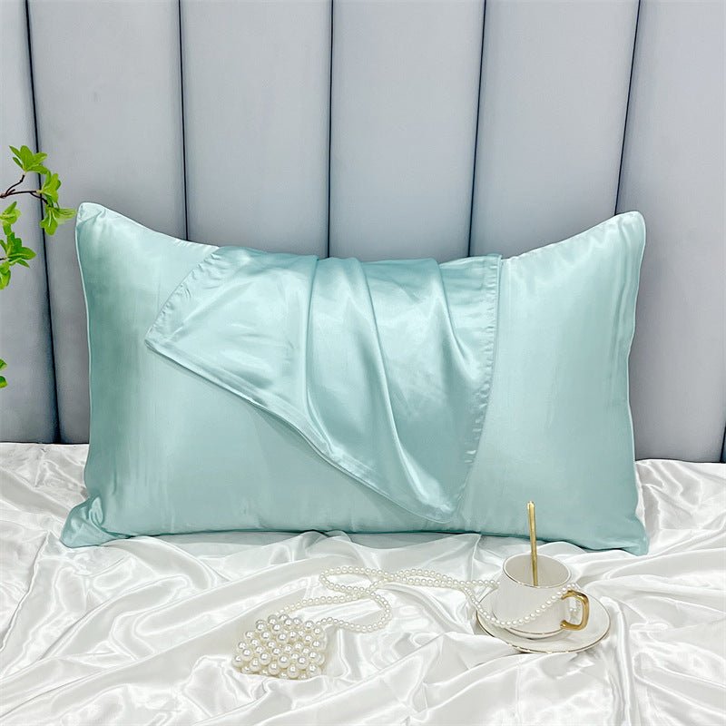 Double - sided Ice Silk Pillowcase Beauty Silk Pillowcase - Aloha Relax