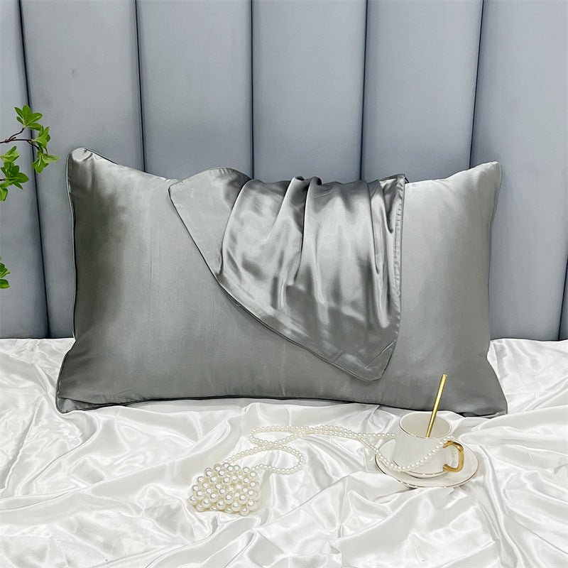 Double - sided Ice Silk Pillowcase Beauty Silk Pillowcase - Aloha Relax