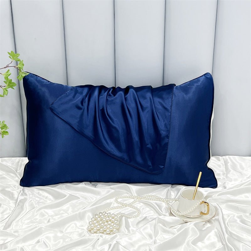 Double - sided Ice Silk Pillowcase Beauty Silk Pillowcase - Aloha Relax