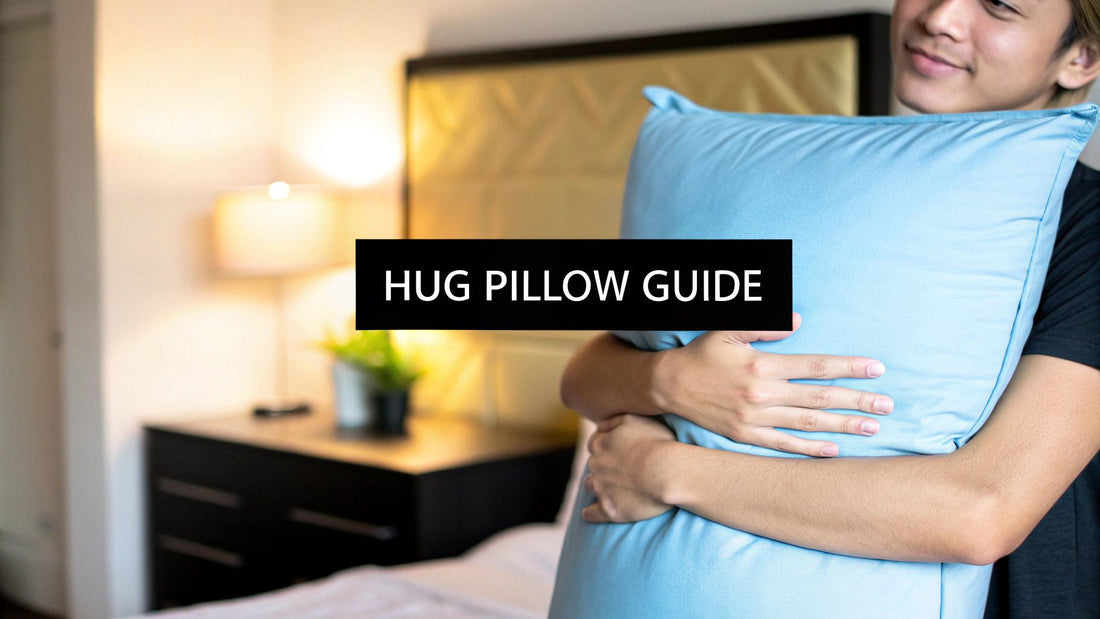 Hug Pillow While Sleeping: Tips for Better Rest - Aloha Relax