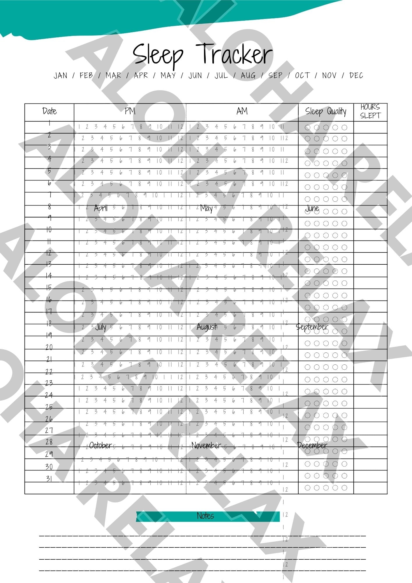 Ultimate Yearly Planner: Organize Your Life, Track Your Wellness, Achieve Your Goals - Aloha Relax