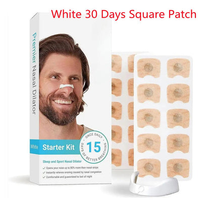 White Nose Dilatators Manic Nose Bands Increase The Quality Of Sleep - Aloha Relax