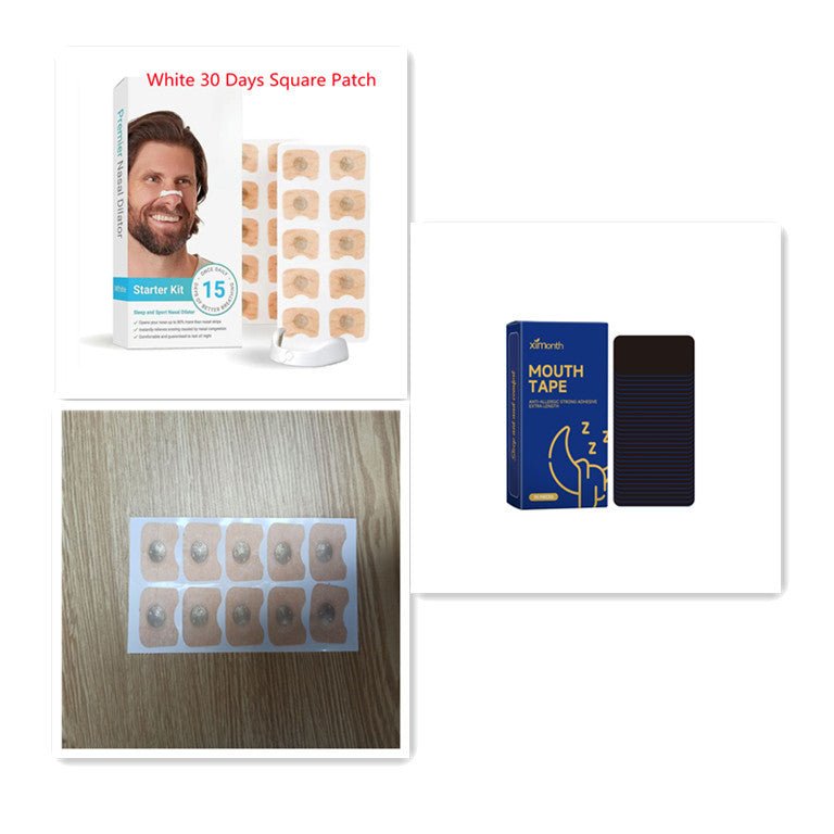 White Nose Dilatators Manic Nose Bands Increase The Quality Of Sleep - Aloha Relax